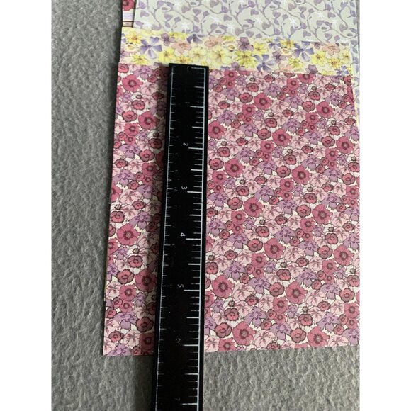 Crafting Paper & Fairy Stamps Embossing Folder Set - Floral Prints & Clear Acryl - Picture 9 of 9